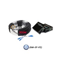 สายไฟเบอร์ออฟติก 2 Core 300 เมตร + Media DX 10/100