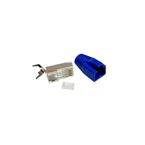 หัวแลน Cat7 FTP สำหรับสายแบบมีชีลด์ (คีมย้ำ)