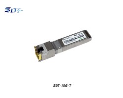 10G SFP+ TO LAN RJ45 30M DDM รุ่น SDT-10G-T