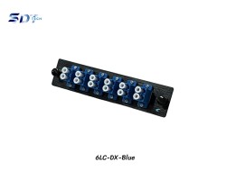 SNAP-IN Aluminum Plate 6LC Blue SM Duplex