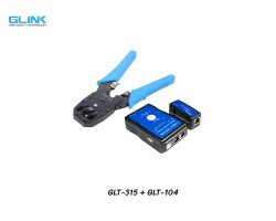 GLINK คีมย้ำหัวแลน GLT-315 + เครื่องทดสอบ GLT-104